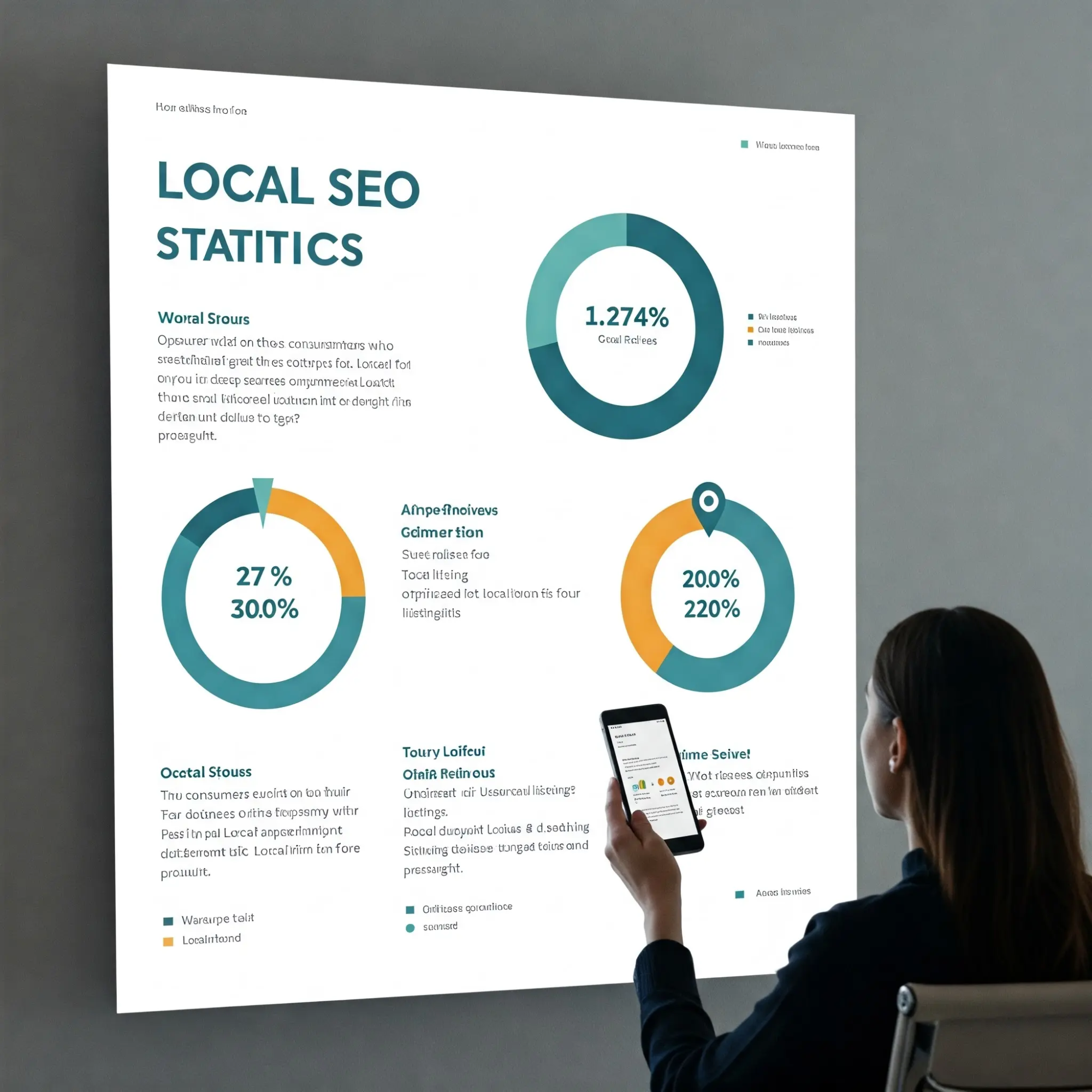 Visualisation des Statistiques SEO local pour améliorer votre référencement de proximité